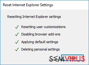 How to reset Internet Explorer?