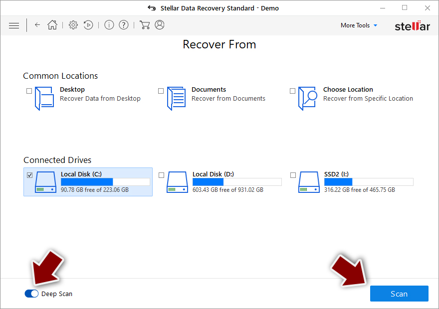 Ransomware: obnovte soubory pomocí softwaru pro obnovu dat