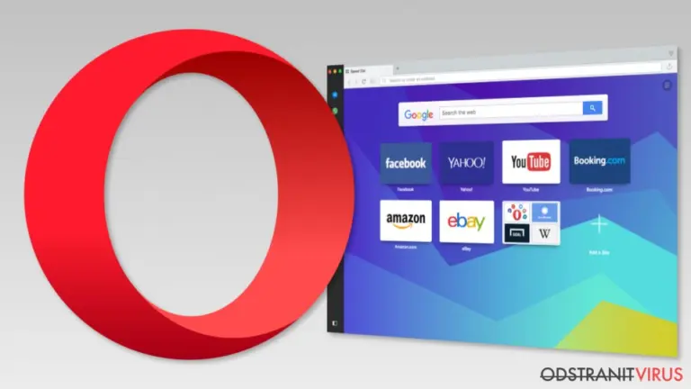 Image of Opera browser