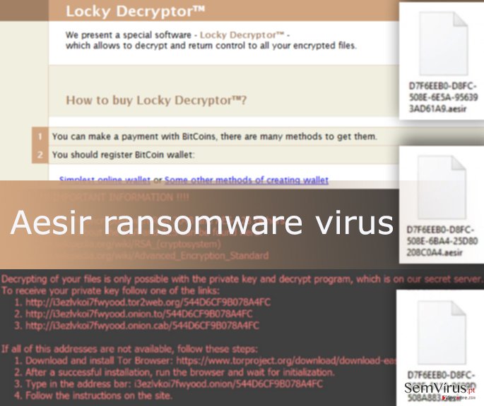 Aesir ransomwarový virus