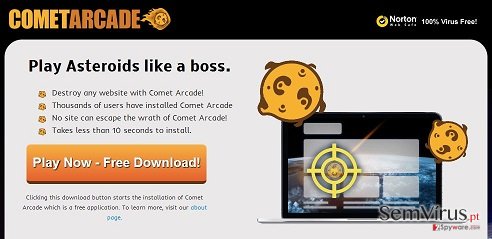 obrázek pro virus Comet Arcade obrázek pro virus Comet Arcade