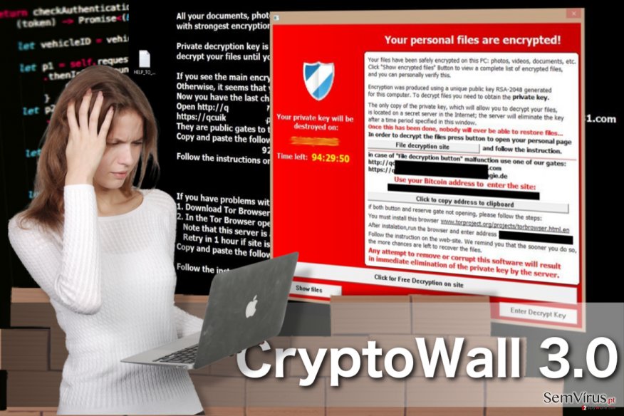 CryptoWall 3.0 virus CryptoWall 3.0 virus