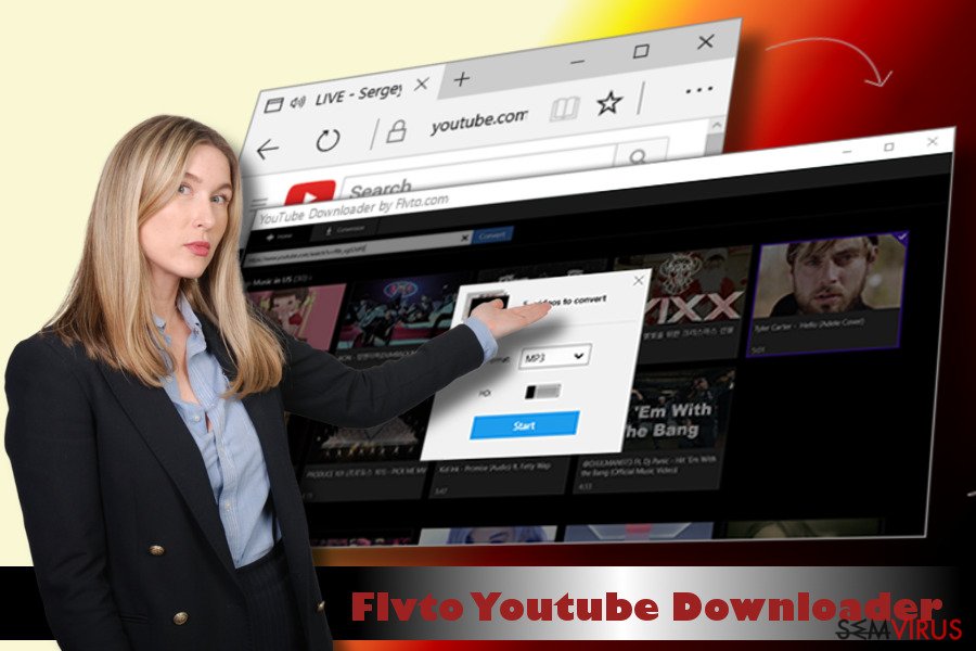Aplikace Flvto Youtube Downloader