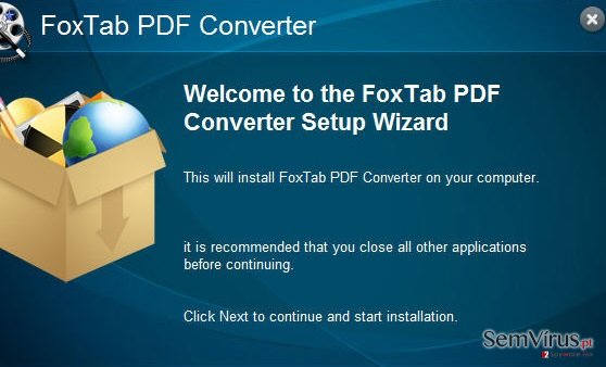 obrázek pro FoxTab Pdf Converter obrázek pro FoxTab Pdf Converter