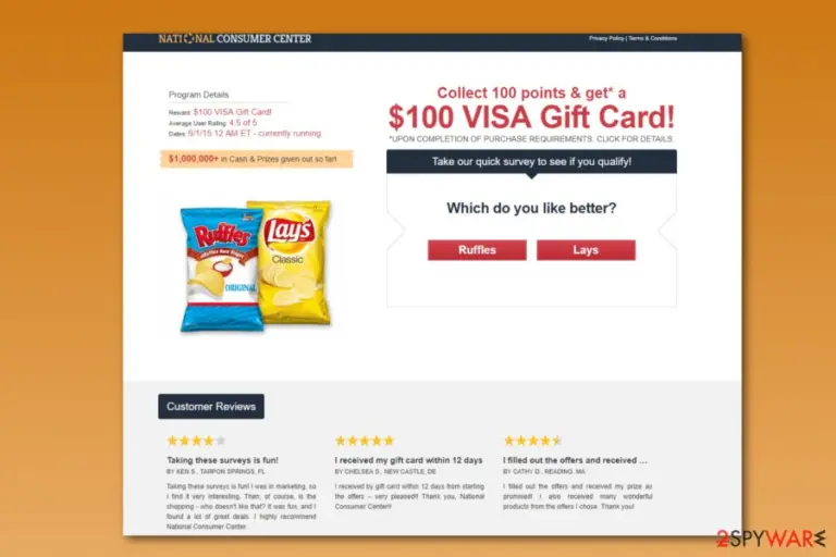 National Consumer Center hoax