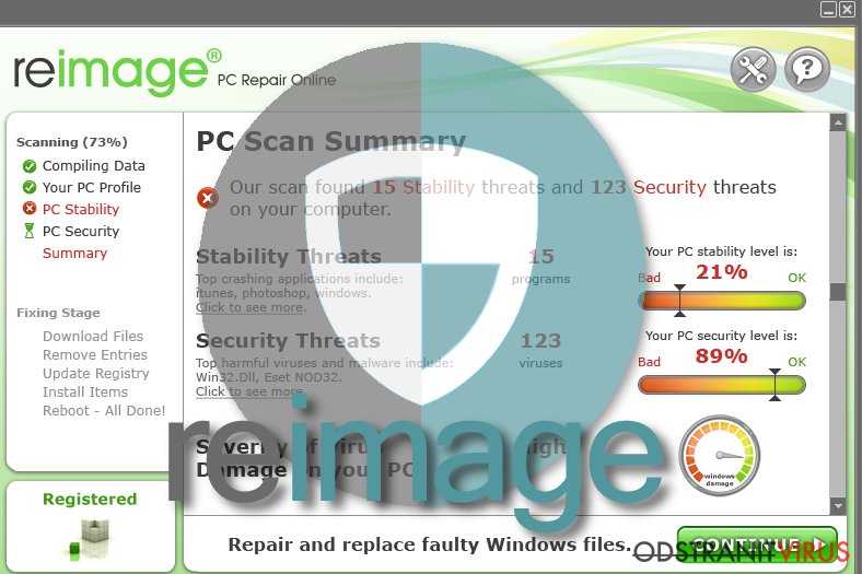 obrázek pro Virus Reimage obrázek pro Virus Reimage