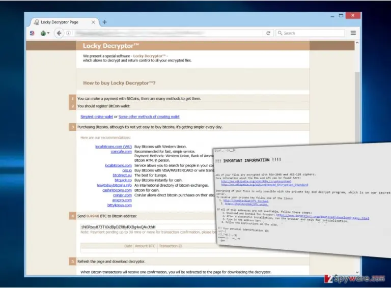 Thor ransomware belongs to Locky malware family