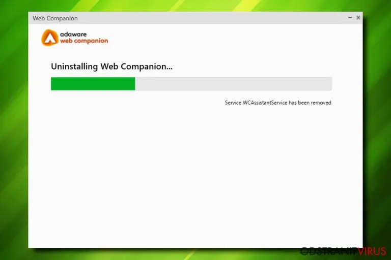 Finalize Uninstallation